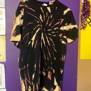 Self tie dyed t-shirt